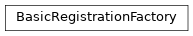 Inheritance diagram of plasmapy.utils.datatype_factory_base.BasicRegistrationFactory
